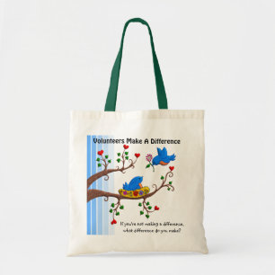 Volunteers Make A Difference Tote Bag