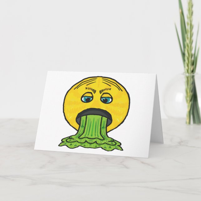 Vomit Card (Front)