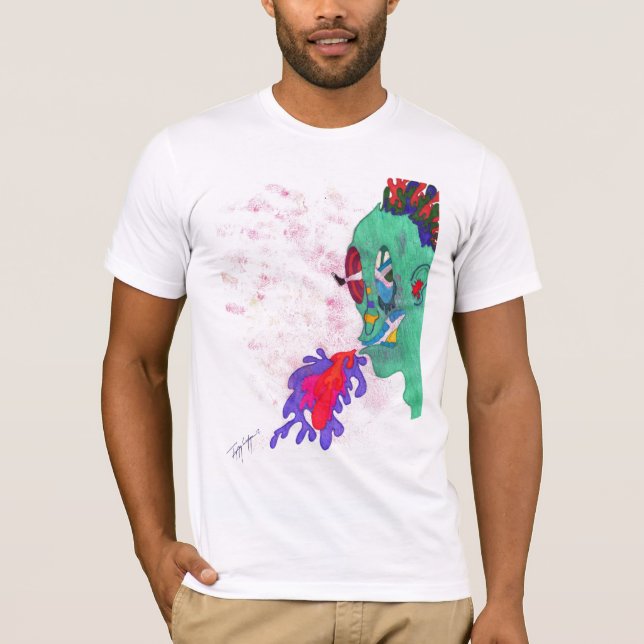 Vomiting Freak T-Shirt (Front)