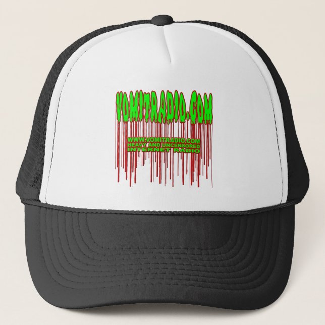 VOMITRADIO.COM TRUCKER HAT (Front)