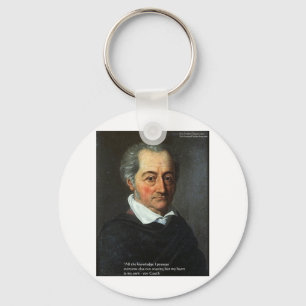 von Goethe "Truth" Quote Gifts Tees & Cards Keychain