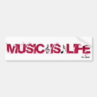Von Punk bumber sticker. Bumper Sticker