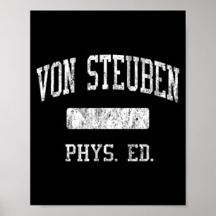 Von Steuben High School Hs Chicago Il Phys Ed  Poster