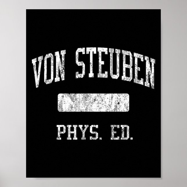 Von Steuben High School Hs Chicago Il Phys Ed  Poster (Front)