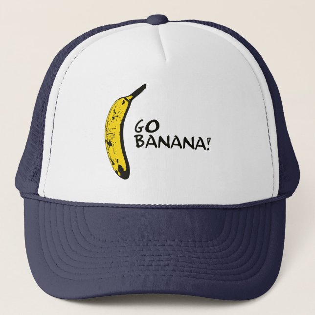 Vont la banane ! Casquette de camionneur (Devant)