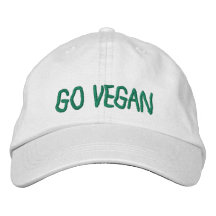 Vont le végétalien - casquette de baseball