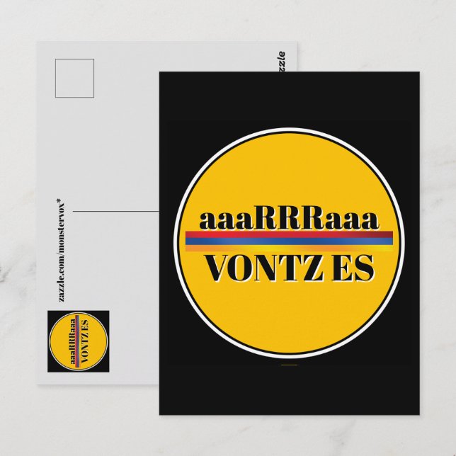 Vontz Es Postcard (Front/Back)