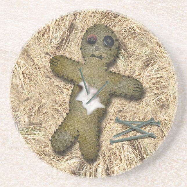 Voo Doo Doll - Interactive (Move the Pins) Coaster (Front)