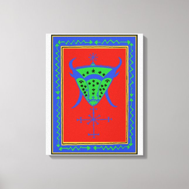 VooDoo BoSou Spirit Canvas Print (Front)
