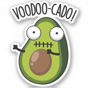 Voodoo-cado Funny Avocado Pun