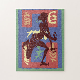 Voodoo  Dancer Jigsaw Puzzle