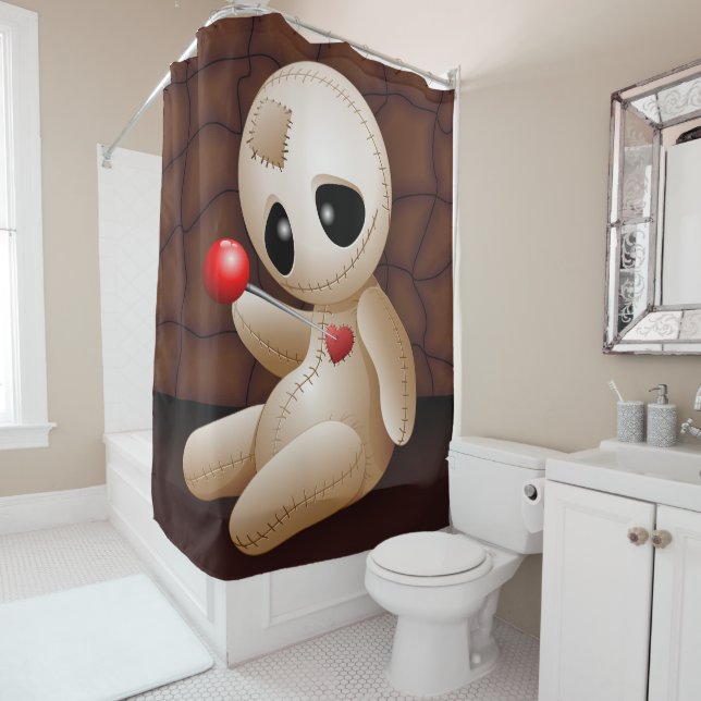Voodoo Doll Cartoon in Love (In Situ)
