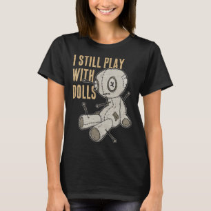 Voodoo Doll Halloween Gothic Horror Style T-Shirt