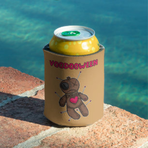 Voodoo Doll - Halloween Toy Can Cooler