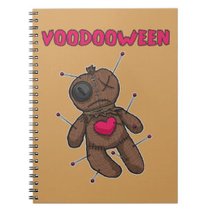 Voodoo Doll - Halloween Toy Notebook