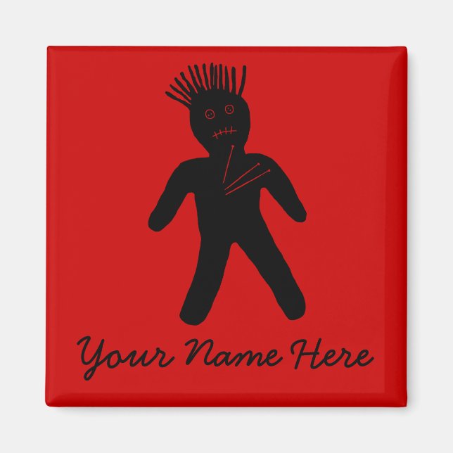 Voodoo Doll Magnet (Front)
