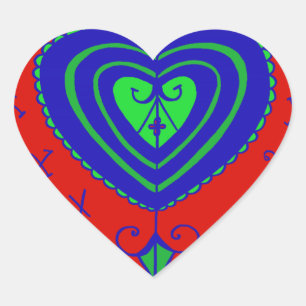 VooDoo Earthly Mother Heart Sticker