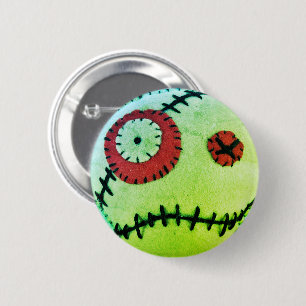 Voodoo Gang Green 2 Inch Round Button