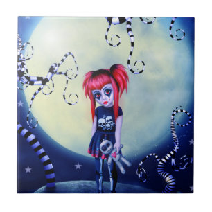 Voodoo Halloween Tile