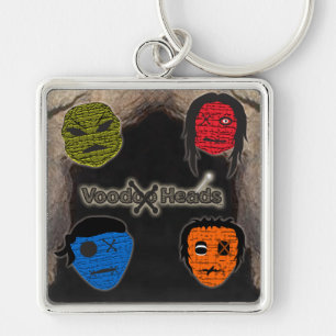 Voodoo Heads ~ Cave Keychain