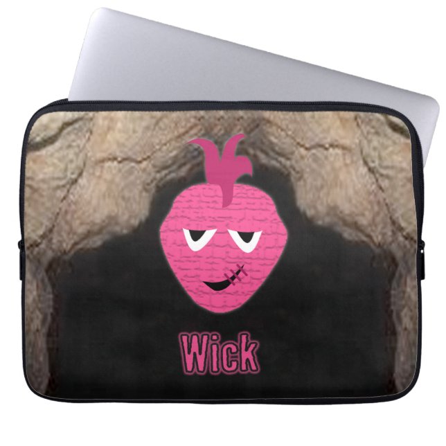 Voodoo Heads ~ Cave Laptop Sleeve (Front)