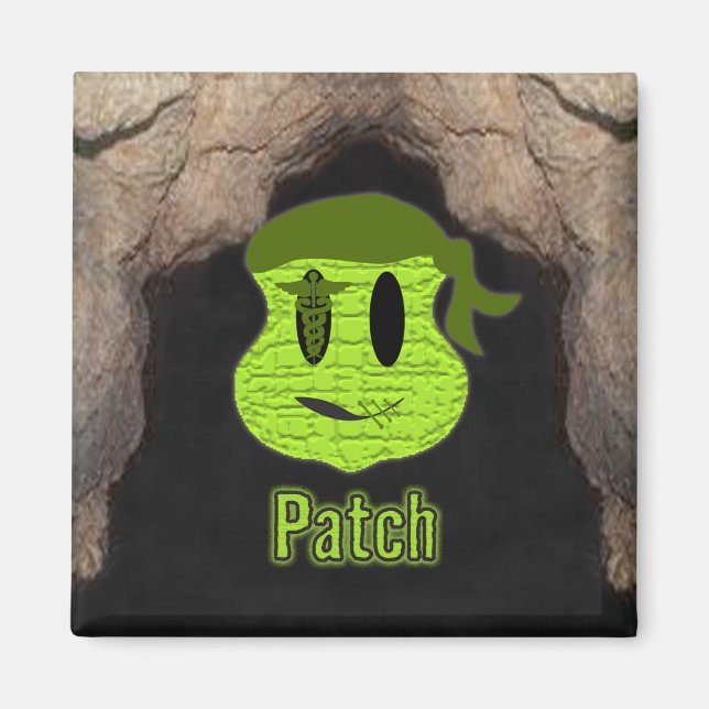 Voodoo Heads ~ Cave Magnet (Front)