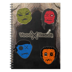 Voodoo Heads ~ Cave Notebook