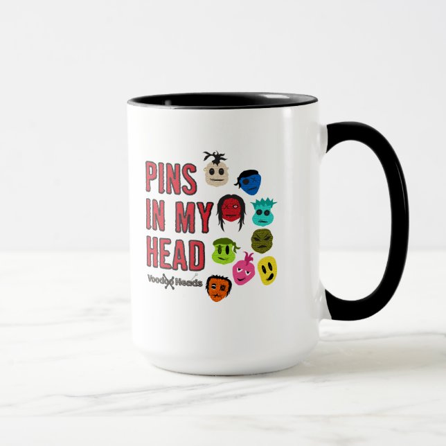 Voodoo Heads Mug (Right)