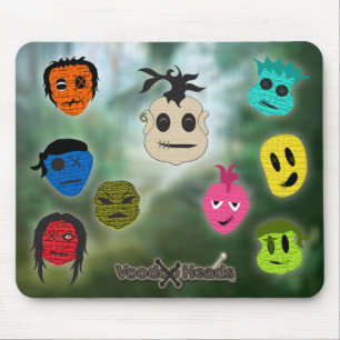 Voodoo Heads ~ Swamp Mouse Pad
