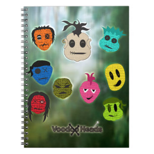 Voodoo Heads ~ Swamp Notebook