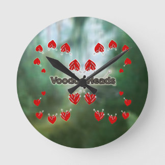 Voodoo Heads ~ Swamp Round Clock