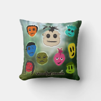 Voodoo Heads ~ Swamp Throw Pillow