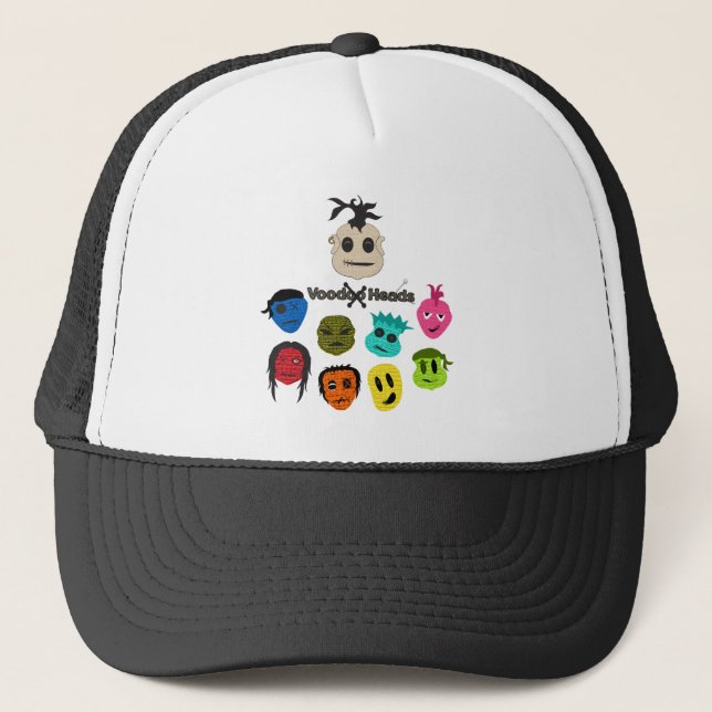 Voodoo Heads Trucker Hat (Front)
