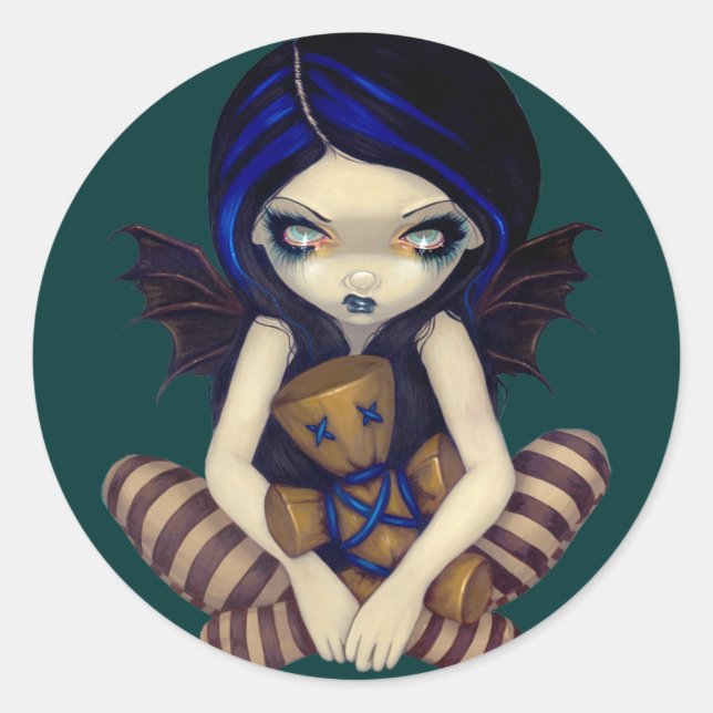 "Voodoo In Blue" Sticker (Front)