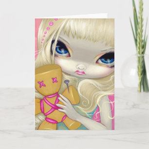 "Voodoo in Pink" Greeting Card