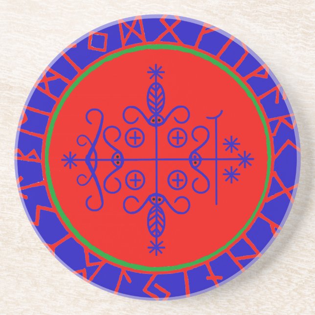 VooDoo Magik - Papa Legba Coaster (Front)