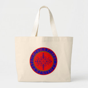 VooDoo Magik - Papa Legba Large Tote Bag