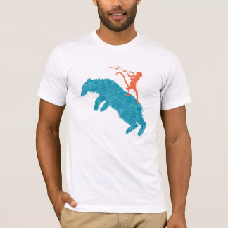 Voodoo Monkey vs Big Blue Bear T-Shirt