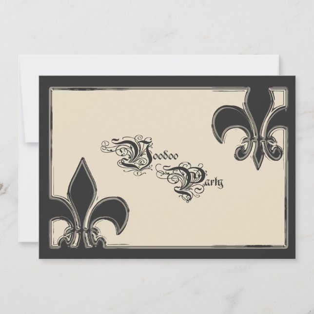 Voodoo Party Invitation (Front)