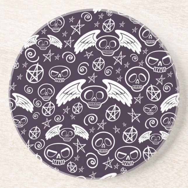 "Voodoo" Pattern Coaster (Front)
