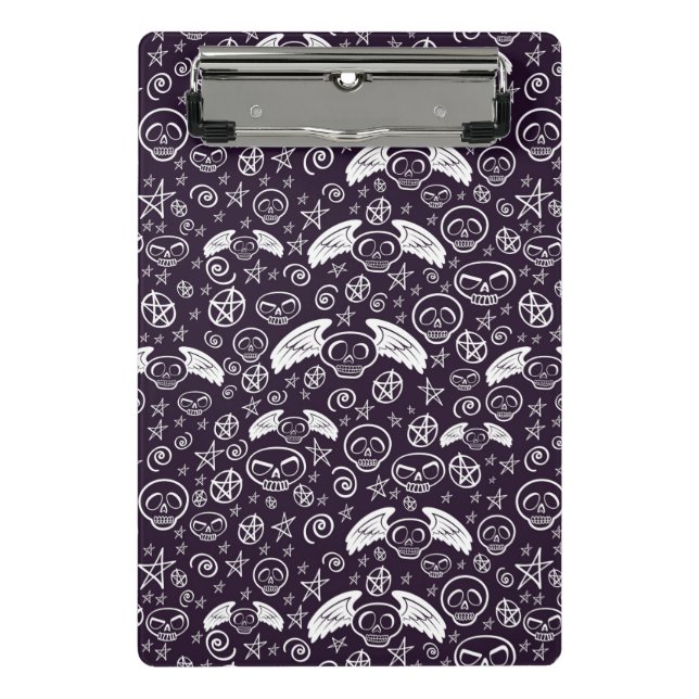 "Voodoo" Pattern Mini Clipboard (Front)