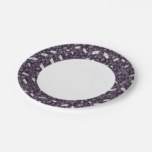 "Voodoo" Pattern Paper Plate