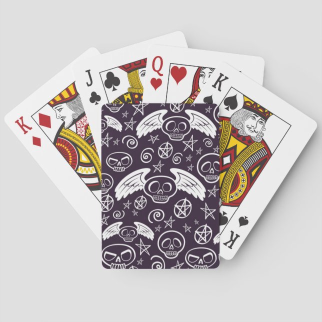 "Voodoo" Pattern Playing Cards (Back)