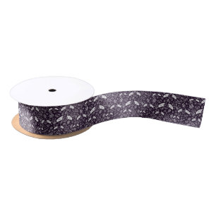 "Voodoo" Pattern Satin Ribbon