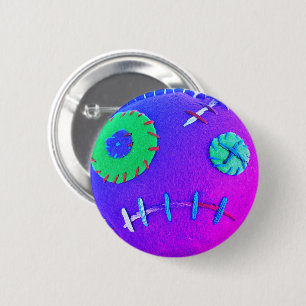Voodoo Purple Acid 2 Inch Round Button