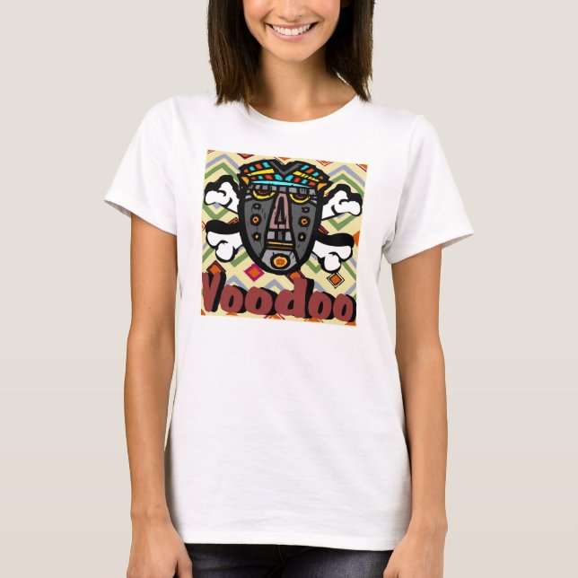 Voodoo  Spell Mask T-Shirt (Front)