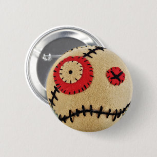 Voodoo Tan 2 Inch Round Button