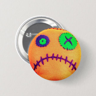 Voodoo Tangerine 2 Inch Round Button