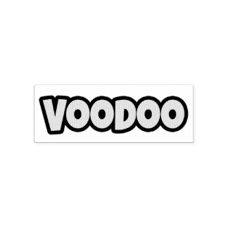 Voodoo Token Custom 2.15" x 0.78" Stamp
