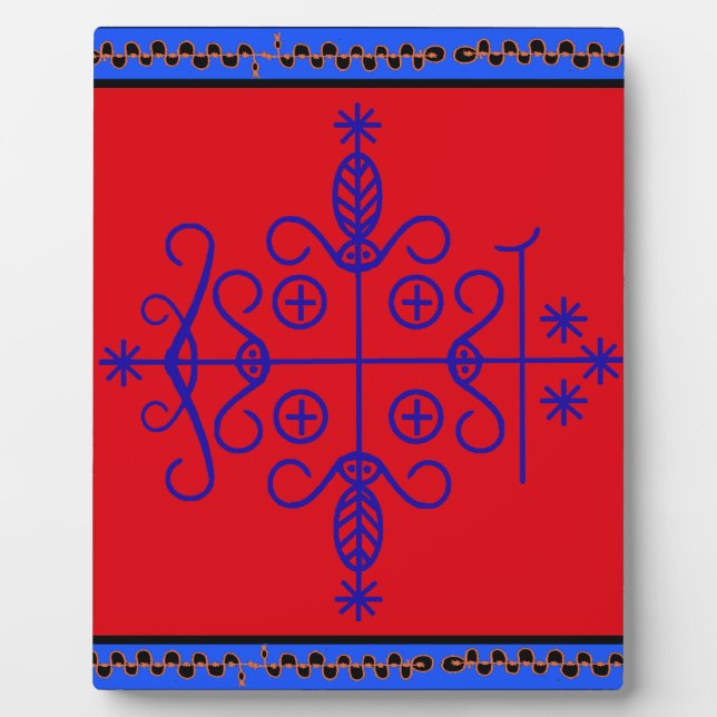 VooDoo Veve Magik - Papa Legba Plaque (Front)